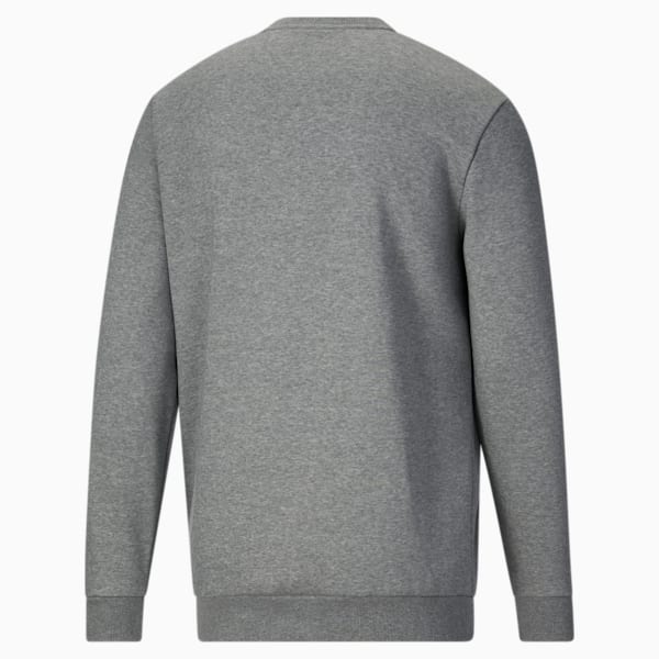 Side By Side Men's Crewneck Sweatshirt, Medium Gray Heather, extralarge