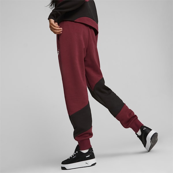 Power Cat Women's Trackpants, Dark Jasper, extralarge-IND