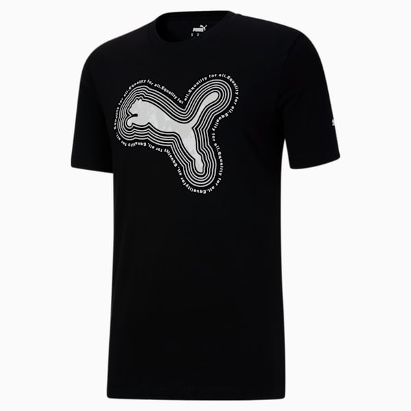 PUMA Men's Downtown Pride All Over Print Tee