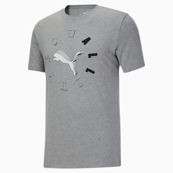 Equality For All Graphic Marble Cat Tee, Medium Gray Heather