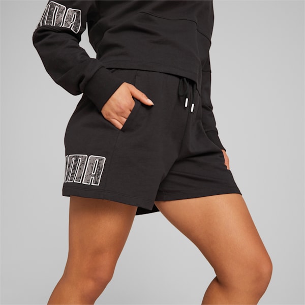 PUMA POWER Summer Women's Shorts, PUMA Black, extralarge