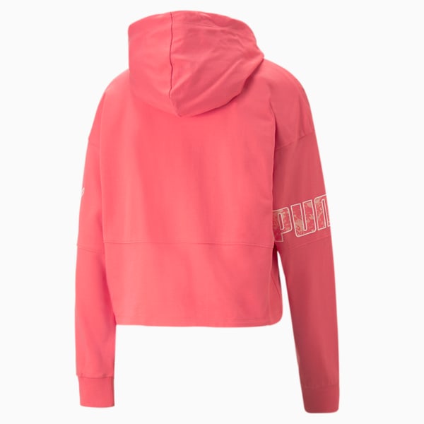 PUMA POWER Colorblock Women's Hoodie, Loveable, extralarge