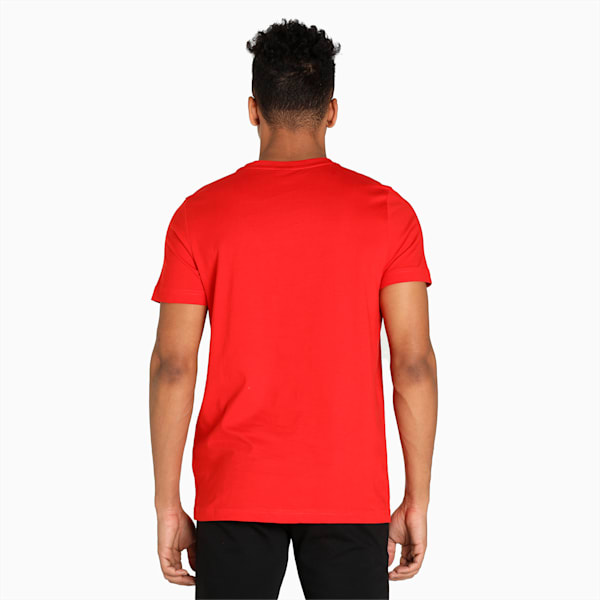 PUMA x Dream11 Graphic Men's Slim Fit T-Shirt, High Risk Red, extralarge-IND