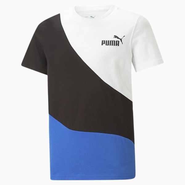 POWER CAT Tee Youth, Royal Sapphire
