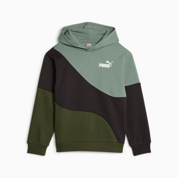POWER CAT Hoodie Youth, Myrtle, extralarge-GBR