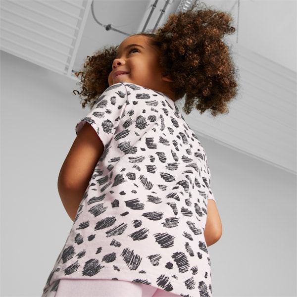 Essentials+ PUMA Mates Printed Tee Kids, Pearl Pink