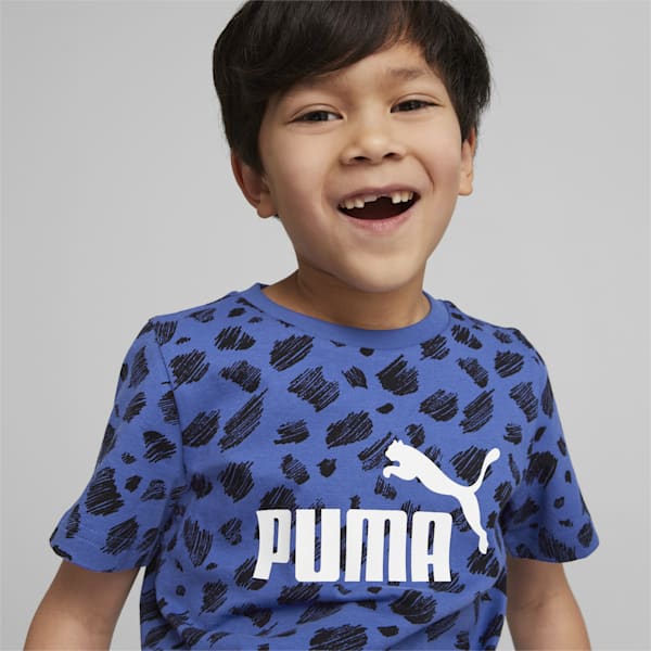 PUMA MATES Kids' Printed Regular Fit T-Shirt, Royal Sapphire, extralarge-IND