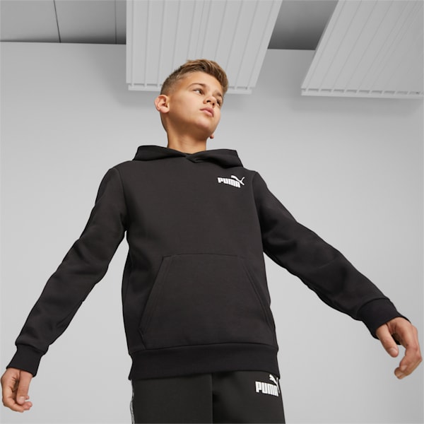 Essentials TAPE Camo Hoodie Youth, PUMA Black, extralarge-GBR