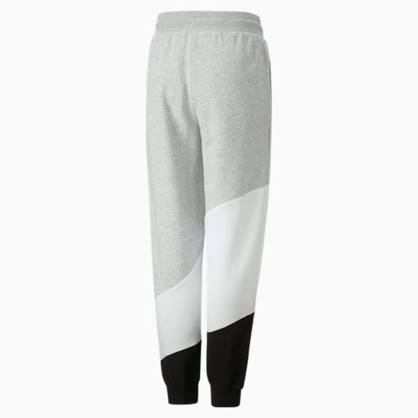 POWER Cat Pants Youth, Light Gray Heather, extralarge-GBR