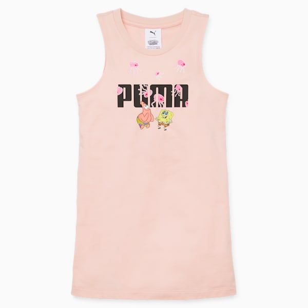 PUMA x SPONGEBOB Kids' Tank Dress, Rose Dust, extralarge