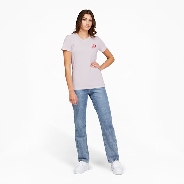 GRL PWR Women's Tee, Lavender Fog, extralarge