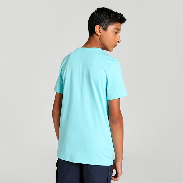 Shaded Cat Regular Fit T-Shirt, Angel Blue, extralarge-IND