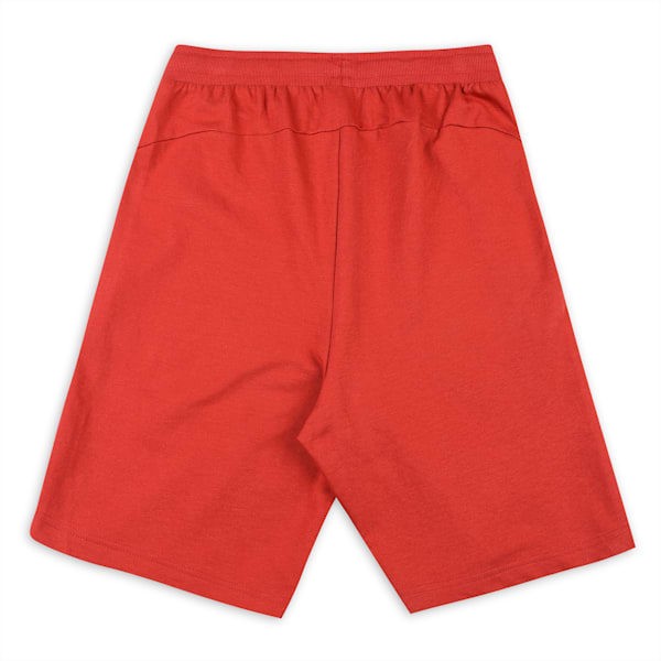 Graphic ll Boy's Regular Fit Shorts, Chili Oil, extralarge-IND