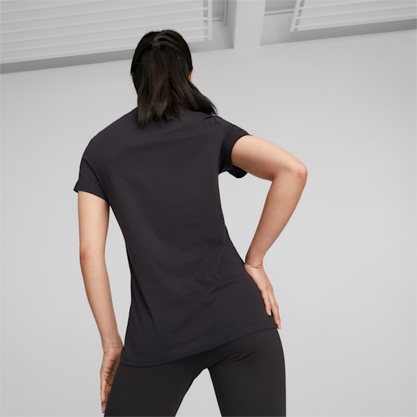 Essentials+ Nova Shine Women's Regular Fit T-Shirt, PUMA Black, extralarge-IND