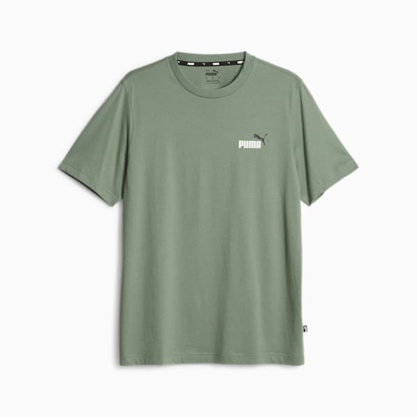 Essential+ 2 Col Small Logo T-Shirt, Eucalyptus, extralarge-IND