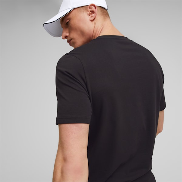 PUMA Graphics Cat Men's Regular Fit T-Shirt, PUMA Black, extralarge-IND