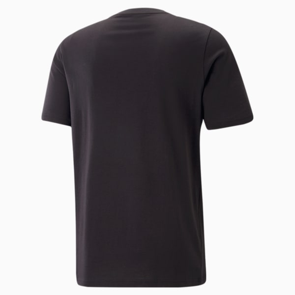 PUMA Graphics Wording Men's Regular Fit T-Shirt, PUMA Black, extralarge-IND
