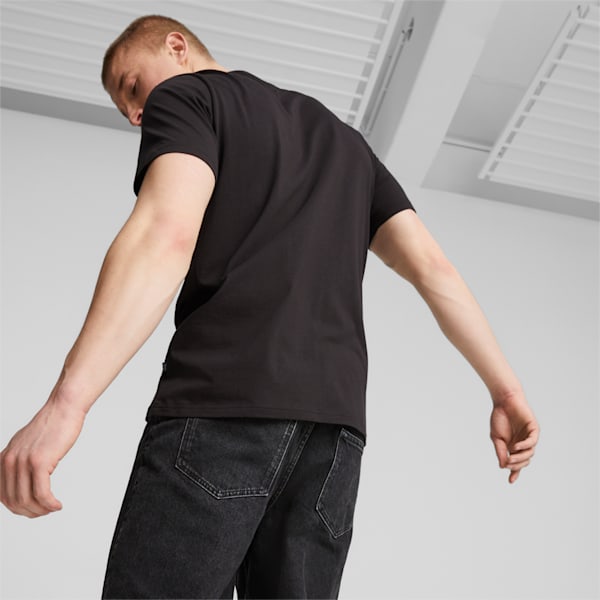 PUMA Graphics Wording Men's Regular Fit T-Shirt, PUMA Black, extralarge-IND