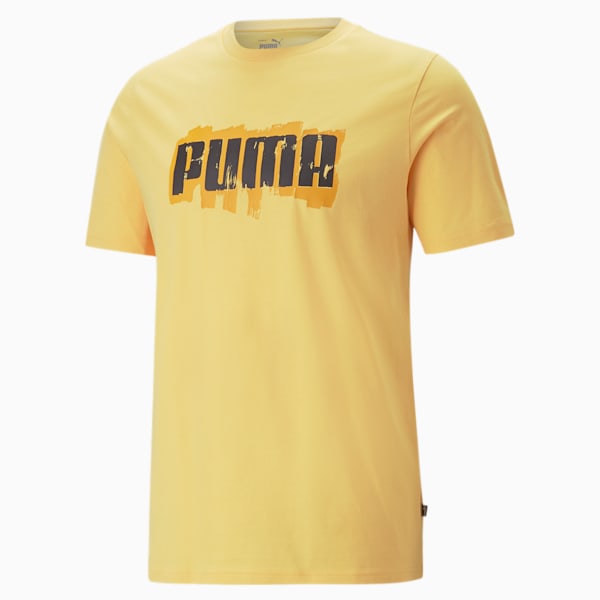 Graphics Wording Men's Regular Fit T-Shirt, Mustard Seed, extralarge-IND