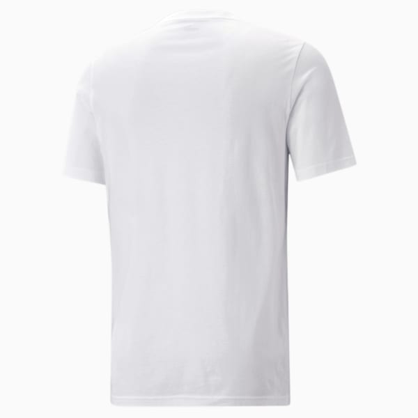 PUMA Graphics Multicolor Men's Regular Fit T-Shirt, PUMA White, extralarge-IND