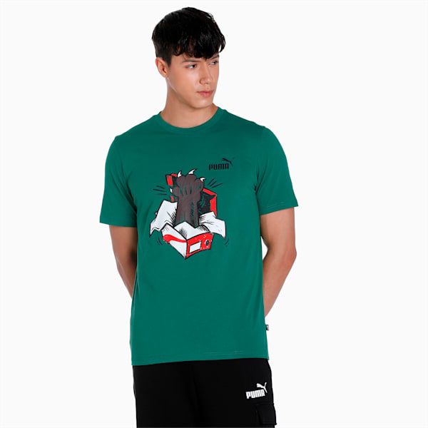 Graphics Sneaker Men's Regular Fit T-Shirt, Vine, extralarge-IND