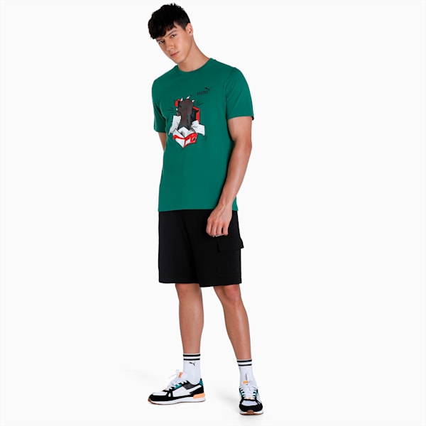 Graphics Sneaker Men's Regular Fit T-Shirt, Vine, extralarge-IND