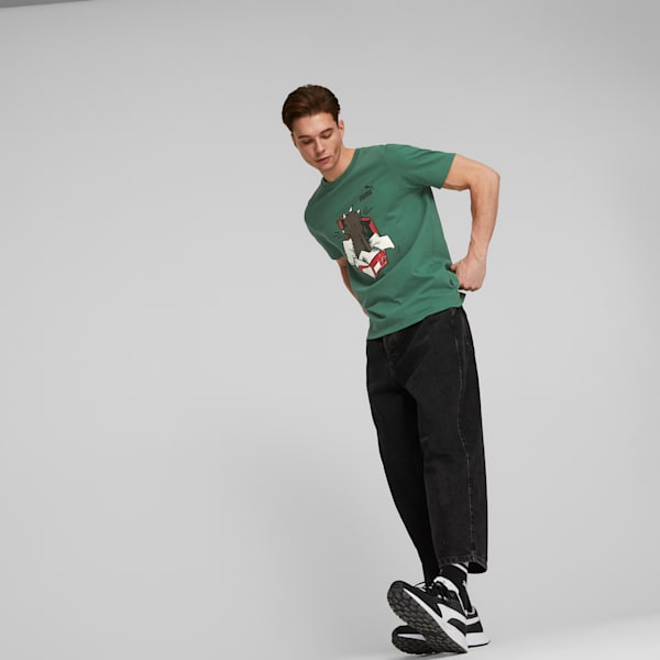 Graphics Sneaker Men's Regular Fit T-Shirt, Vine, extralarge-IND