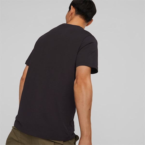 Graphics Court Men's Regular Fit T-Shirt, PUMA Black, extralarge-IND