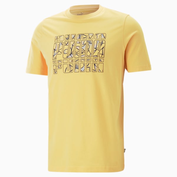 GRAPHICS Summer Men's Regular Fit T-Shirt, Mustard Seed, extralarge-IDN