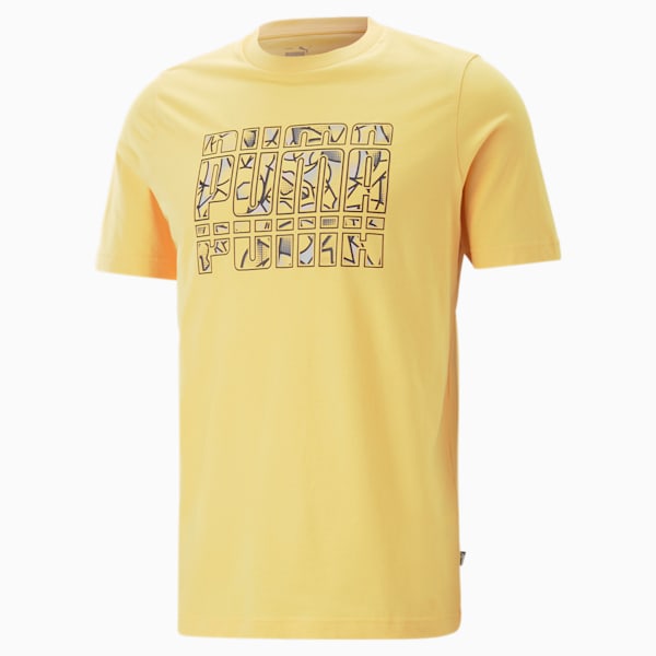 GRAPHICS Summer Men's Regular Fit T-Shirt, Mustard Seed, extralarge-IND