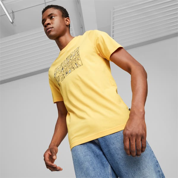 GRAPHICS Summer Men's Regular Fit T-Shirt, Mustard Seed, extralarge-IND