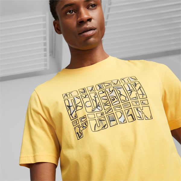 GRAPHICS Summer Men's Regular Fit T-Shirt, Mustard Seed, extralarge-IND