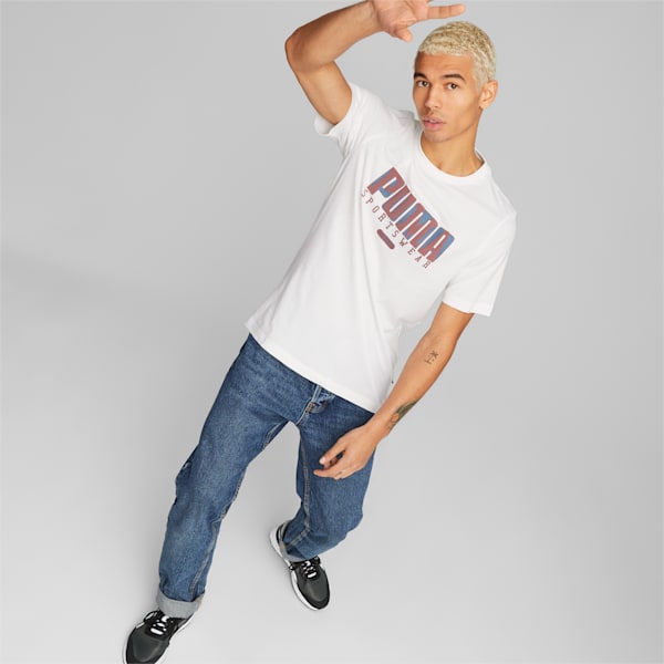 PUMA Graphics Retro Men's Regular Fit T-Shirt, PUMA White, extralarge-AUS