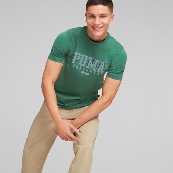 PUMA Graphics Retro Men's Regular Fit T-Shirt, Vine, extralarge-AUS