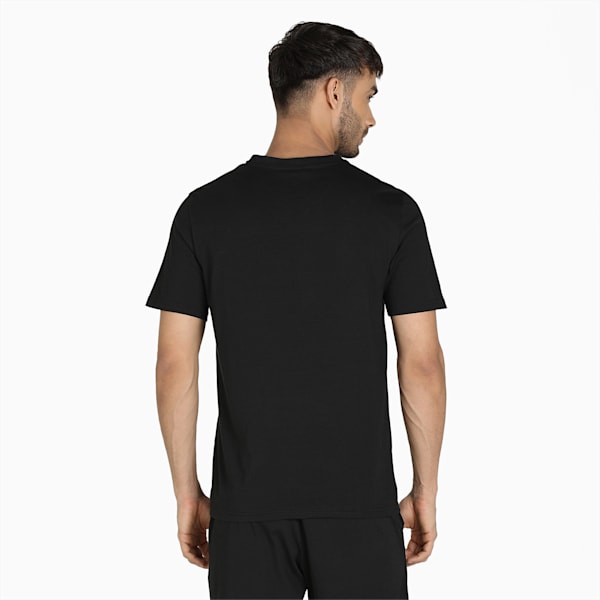 Men's V-Neck T-Shirts Pack of 2, PUMA White-PUMA Black, extralarge-IND