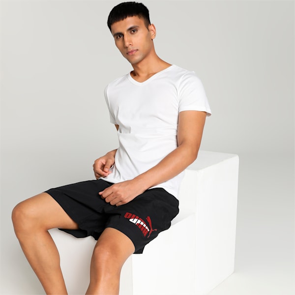 Men's Woven Boxers, PUMA Black, extralarge-IND