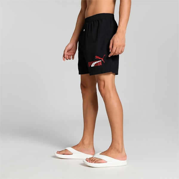 Men's Woven Boxers, PUMA Black, extralarge-IND