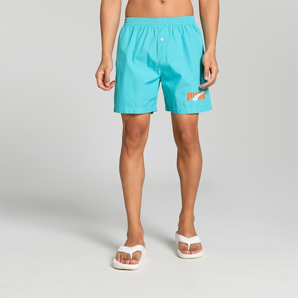Men's Woven Boxers, Porcelain, extralarge-IND