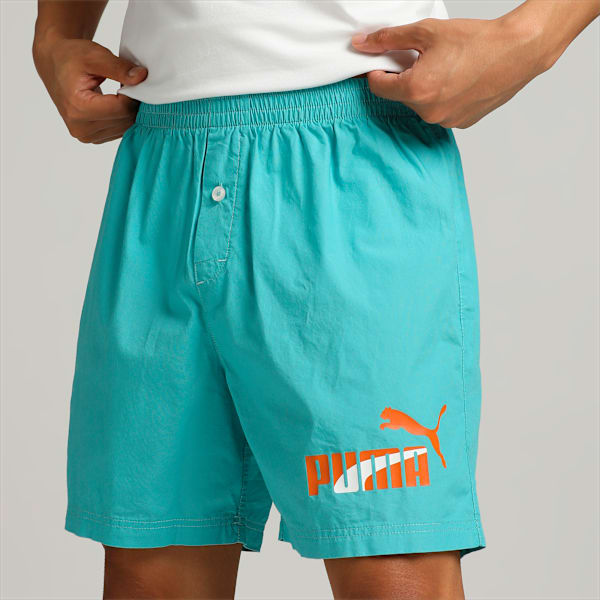 Men's Woven Boxers, Porcelain, extralarge-IND
