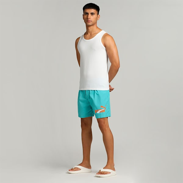 Men's Woven Boxers, Porcelain, extralarge-IND