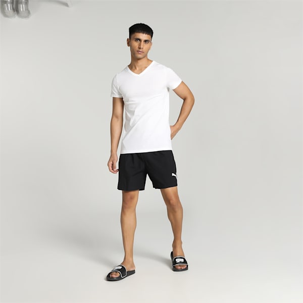 Men's Basic Woven Boxers, PUMA Black, extralarge-IND