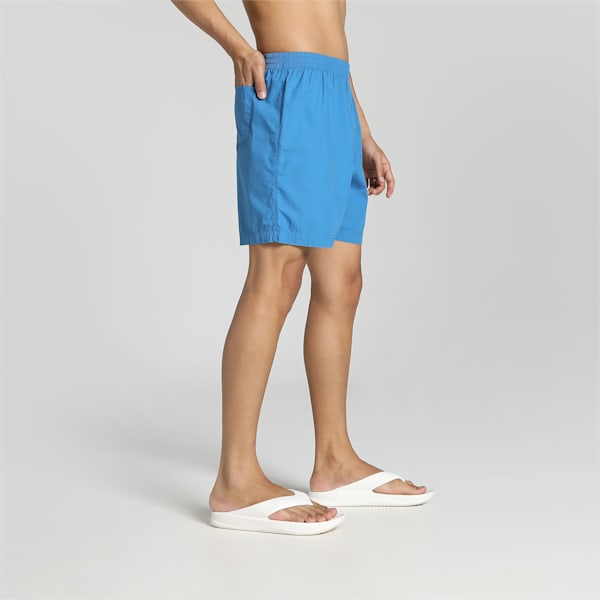 Men's Basic Woven Boxers, Vallarta Blue, extralarge-IND