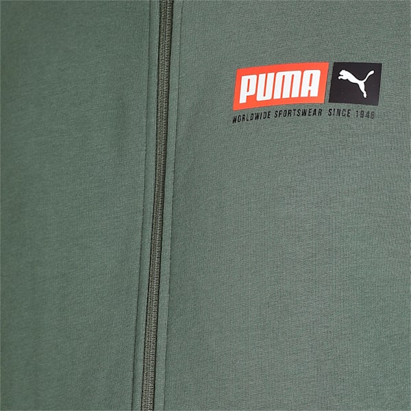 Essentials Men's Logo Jacket, Thyme, extralarge-IND