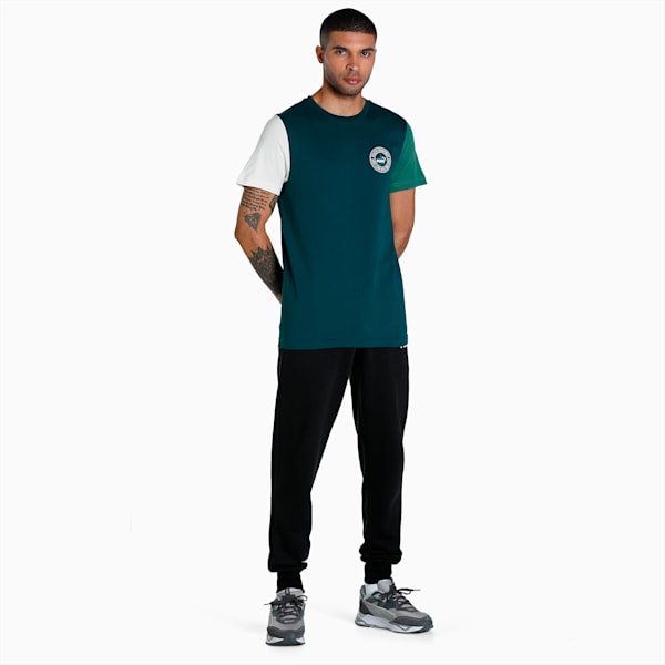 PUMAx1DER Varsity Men's Slim Fit T-Shirt, Varsity Green, extralarge-IND