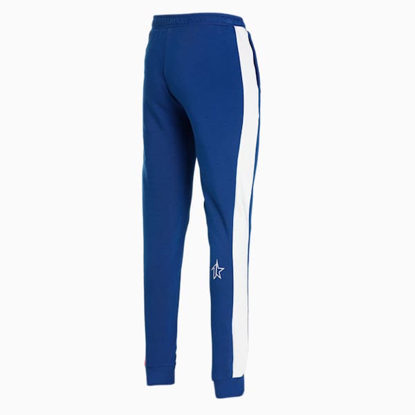 PUMAx1DER Varsity Men's Slim Fit Pants, Blazing Blue, extralarge-IND