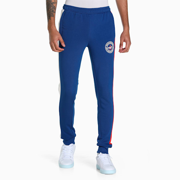 PUMAx1DER Varsity Men's Slim Fit Pants, Blazing Blue, extralarge-IND