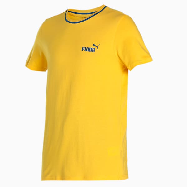 PUMAx1DER Back Logo Men's Slim Fit T-Shirt, Sun Ray Yellow, extralarge-IND
