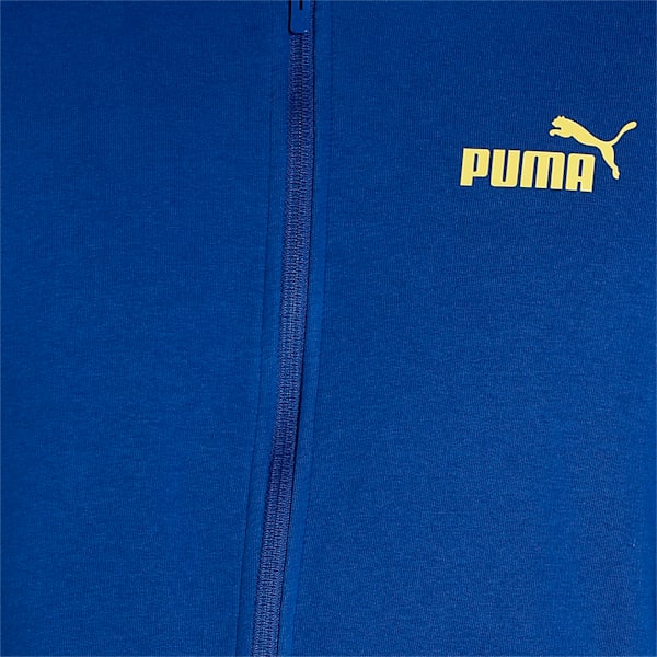PUMAx1DER Core Logo Men's Jacket, Blazing Blue, extralarge-IND