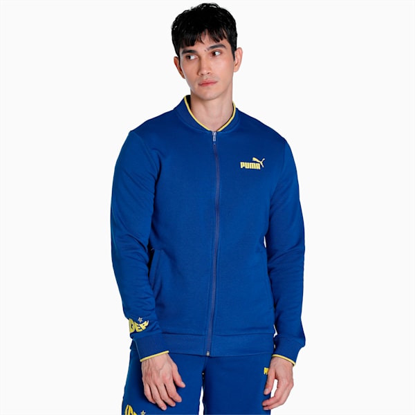 PUMAx1DER Core Logo Men's Jacket, Blazing Blue, extralarge-IND