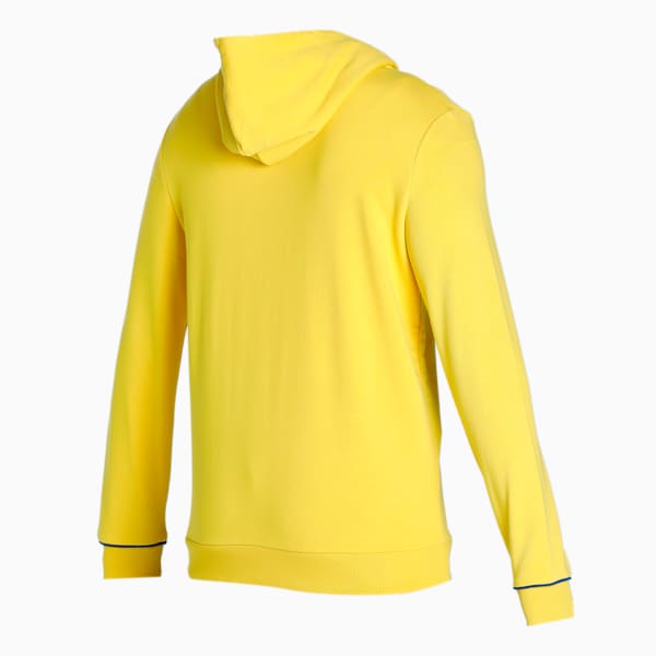 PUMAx1DER Core Logo Men's Hoodie, Sun Ray Yellow, extralarge-IND